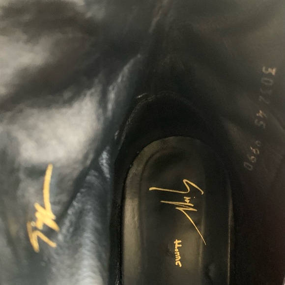 Giuseppe Zanotti Leopard Print Men’s Cowboy Boots - Picture 6 of 6